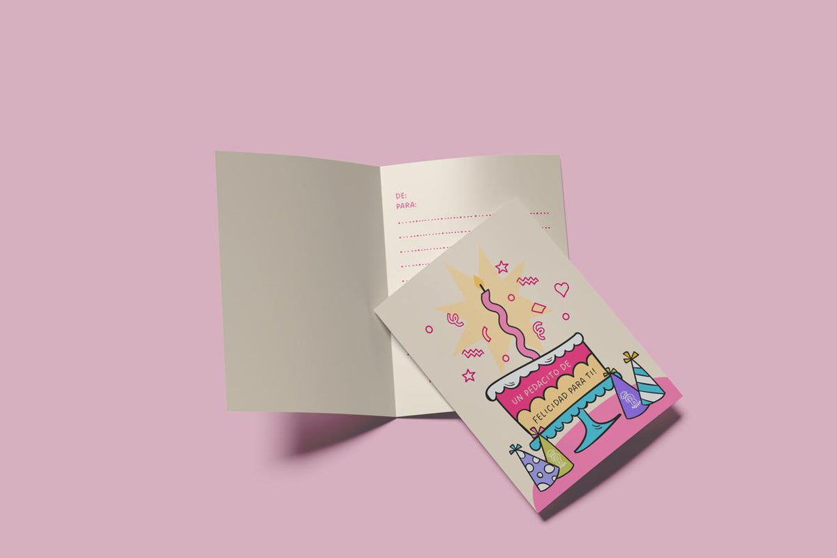 Tarjeta Feliz cumpleaños