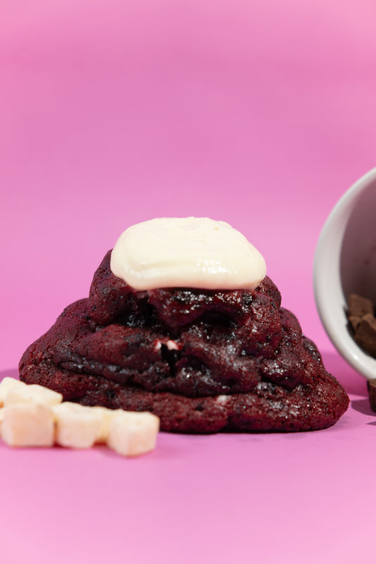 Galleta Red Velvet cheesecake