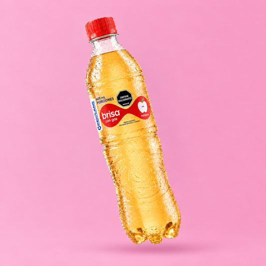 Agua saborizada manzana